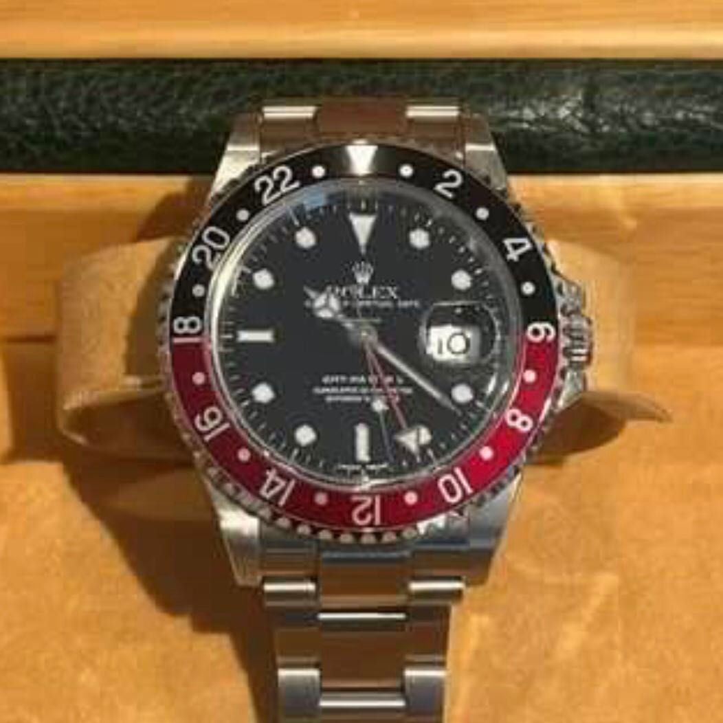 回收手錶 回收二手 手錶Rolex GMT 可樂 紅黑圈 勞力士舊手錶, 名牌, 手錶 - Carousell