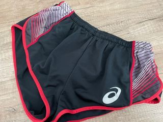 清屋 ASICS 運動短褲 跑褲 有內膽 m碼