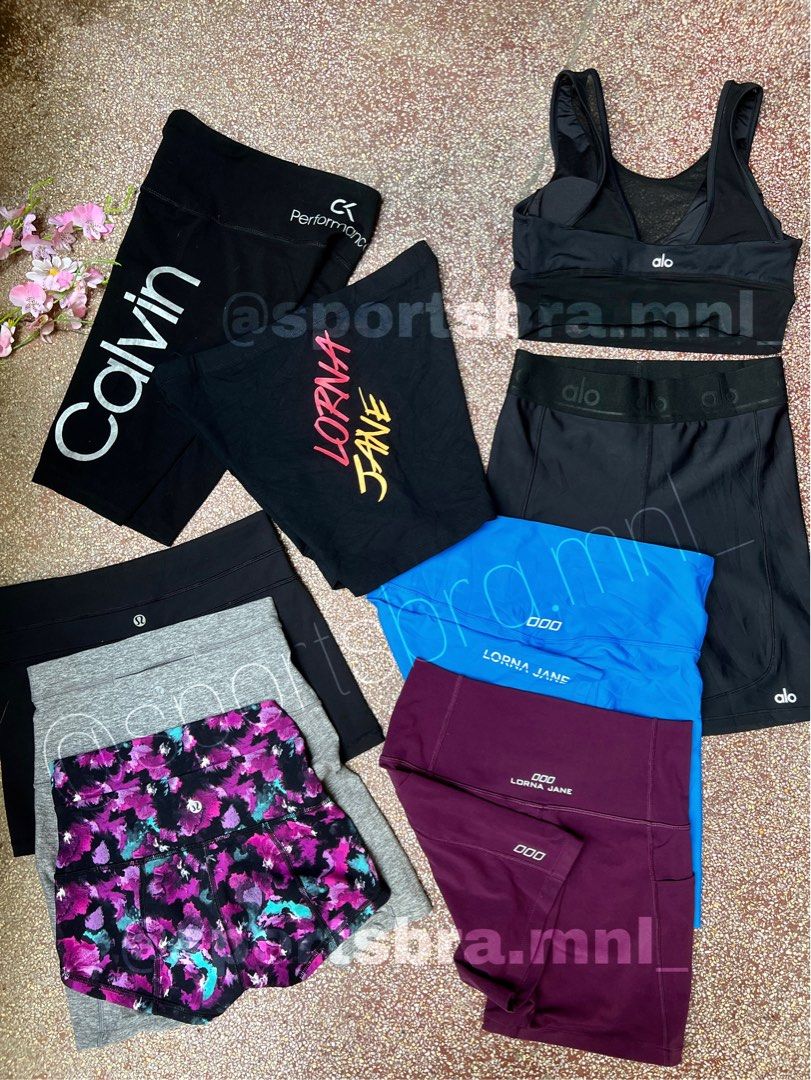 🔥 Calvin Klein , ALO , LULULEMON AND LORNA JANE CYCLING SHORTS (Category: Activewear) located in Taguig. Submitted by sbmanilaaa (Listing ID 1214011589, Image 1). Description: LORNA LULU CALVIN KLEIN ALO .