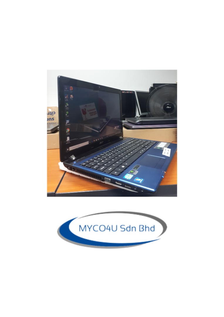 Acer Aspire 5750G Laptop (15 inch & 4Gb RAM), Computers & Tech, Laptops