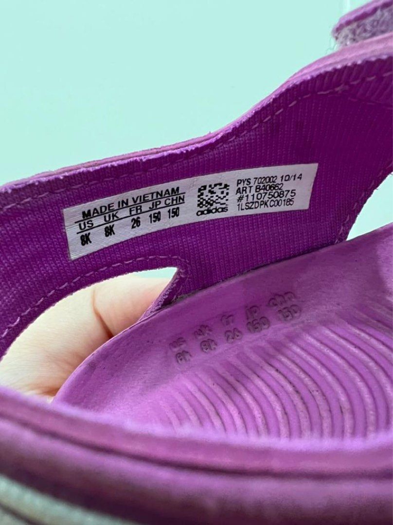Adidas Akwah 9 Kids Purple Babies Kids Babies Kids