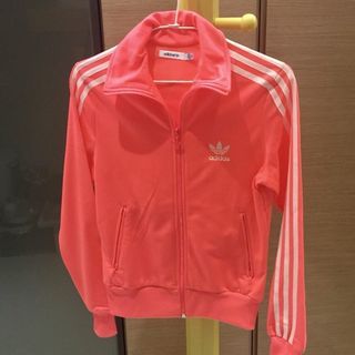Adidas Originals 螢光橘粉外套