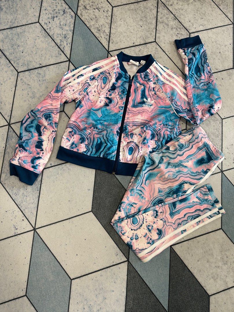 Marble adidas jacket hotsell