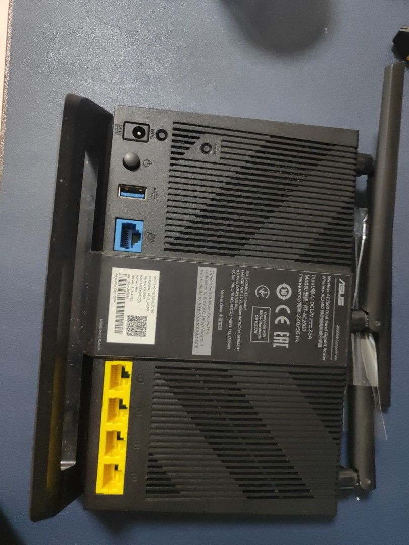 Asus router AC-2600, Computers & Tech, Parts & Accessories, Networking ...