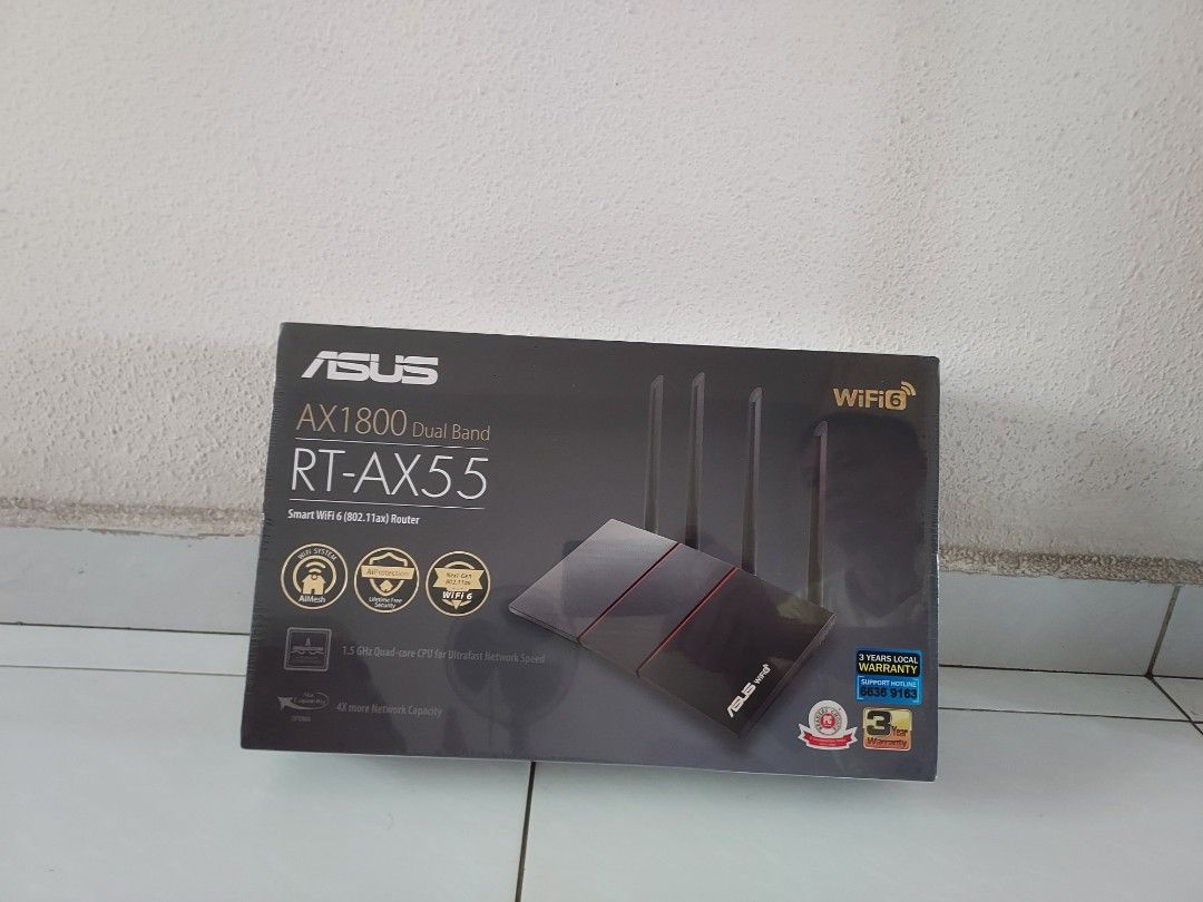 Asus RT-AX55 Router, Computers & Tech, Parts & Accessories, Other ...
