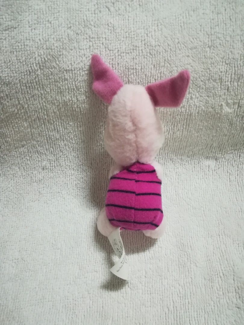 Authentic Disney Mini Winnie The Pooh Piglet Plush Soft Toy, Hobbies ...