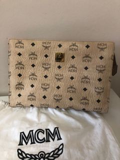 Authentic MCM Toiletry Pouch