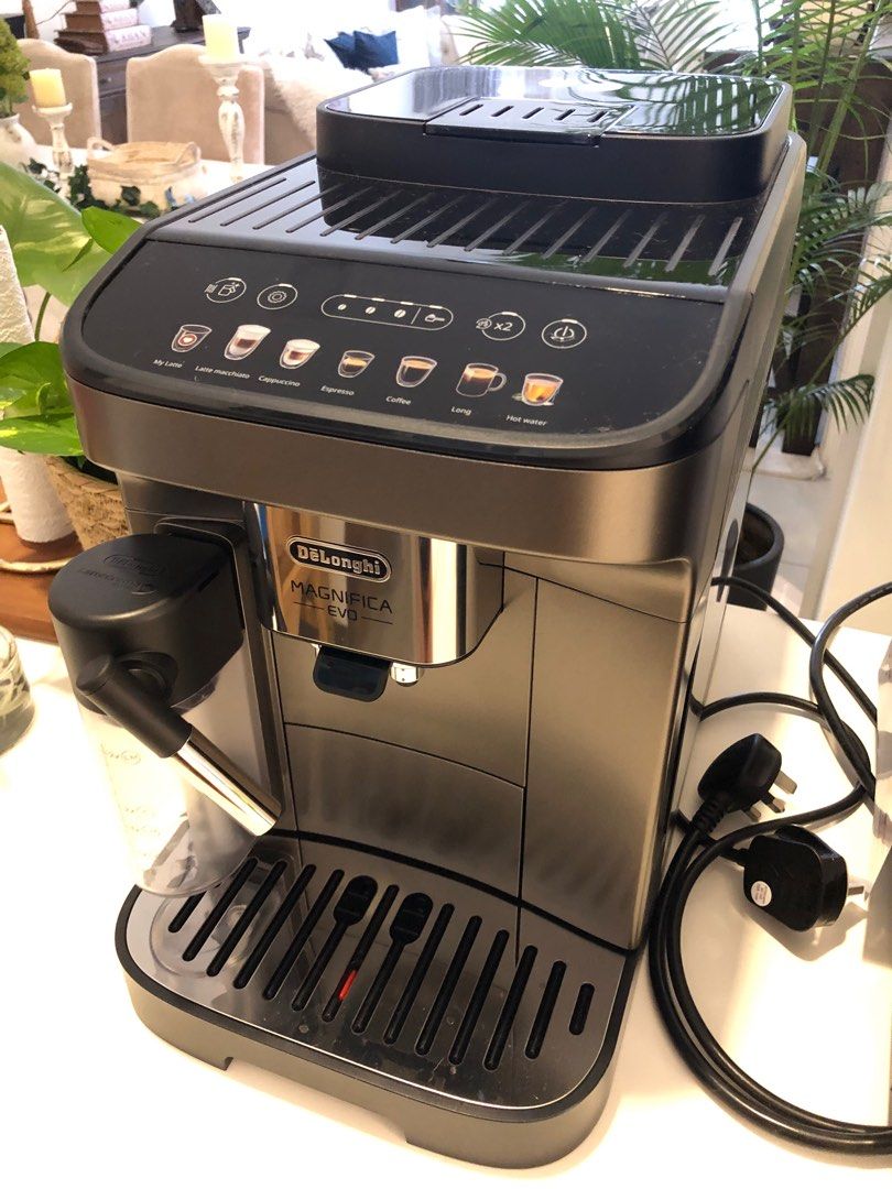 Automatic Coffee Machine Delonghi Magnifica Evo Titanium Black (ECAM29081TB)