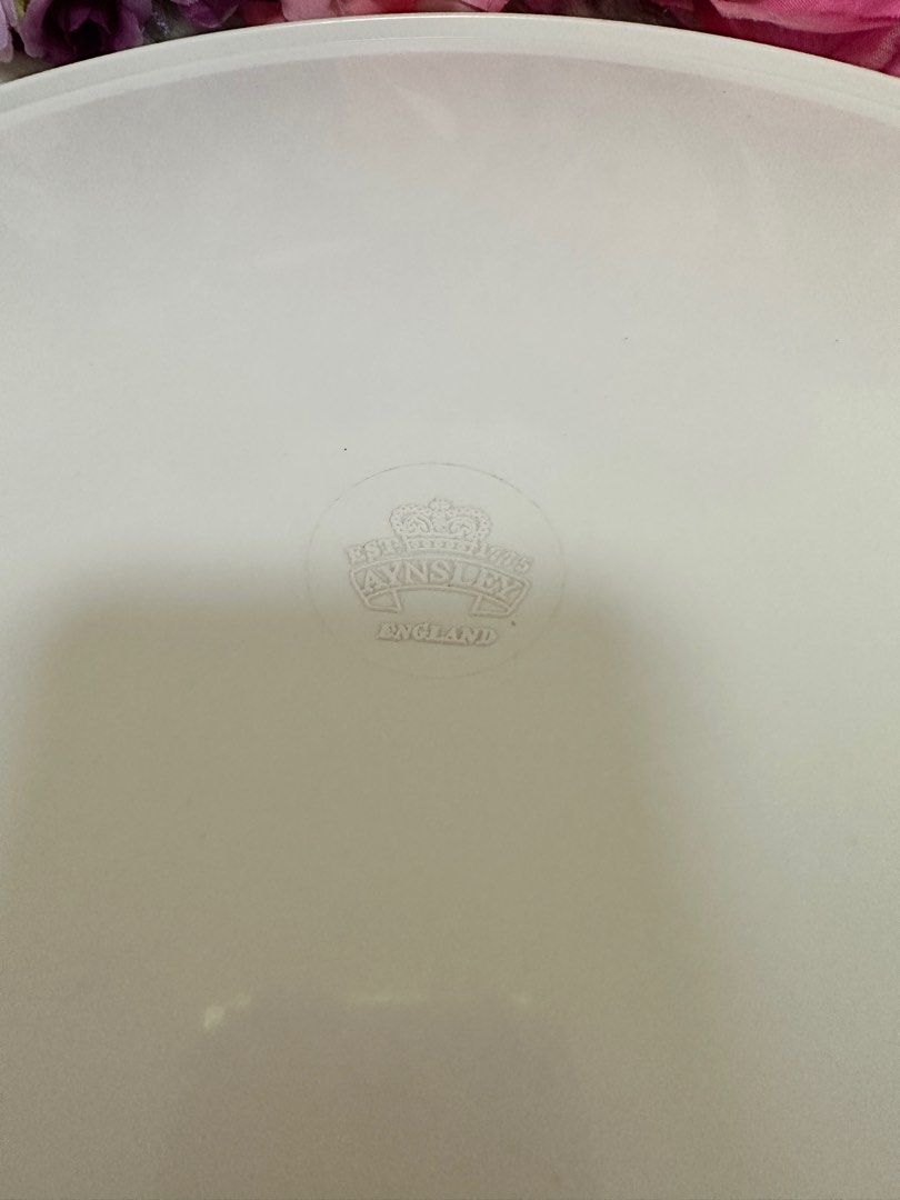 Aynsley Melamine Round Tray (Category: Dinnerware & Cutlery) located in Pasig City. Submitted by glam_things (Listing ID 1214143581, Image 3). Description: .