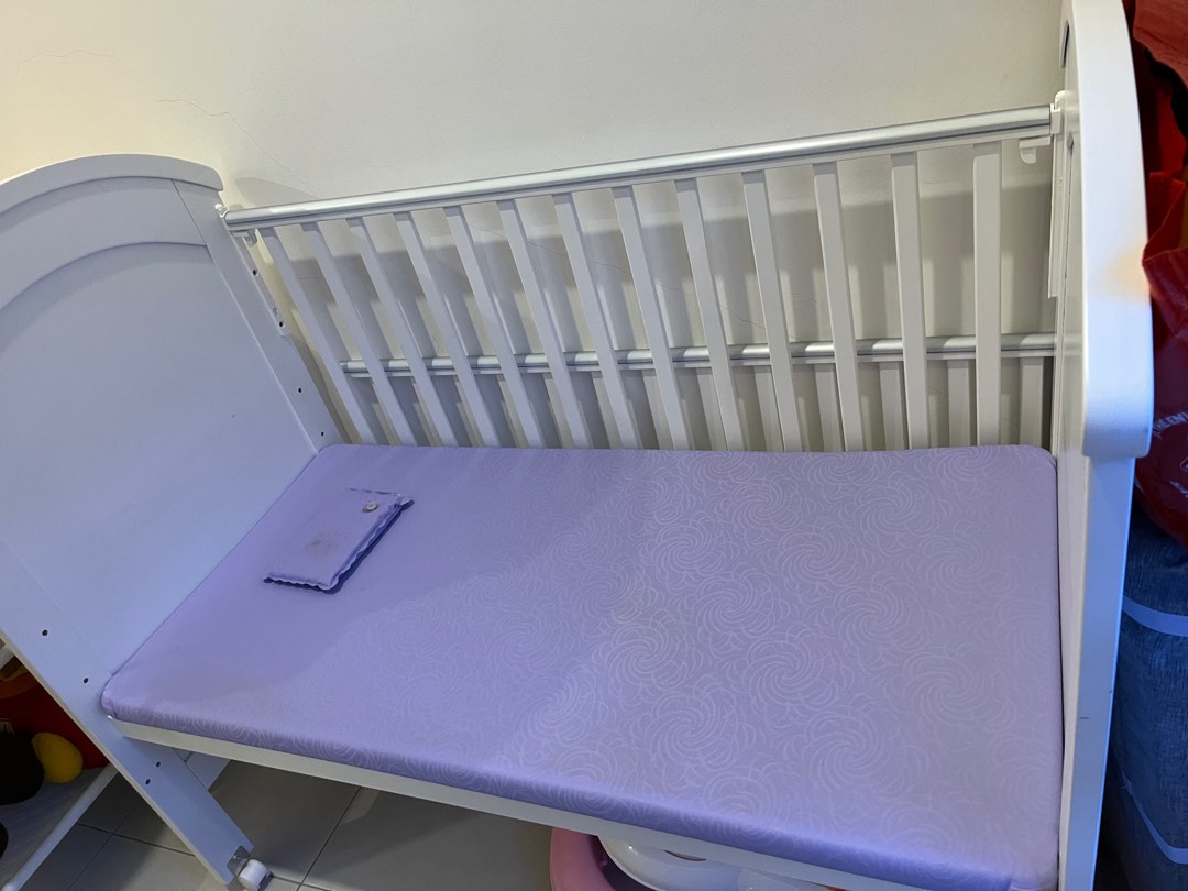 Baby cot and water bed mattress OCA Babies Kids Baby Nursery