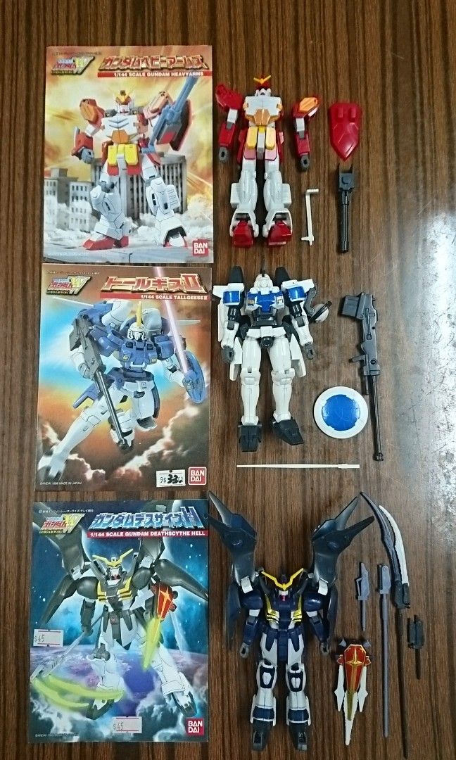 Bandai 1:144 1/144 新機動戰記W 高達模型重炮手heavy arm gundam 多魯