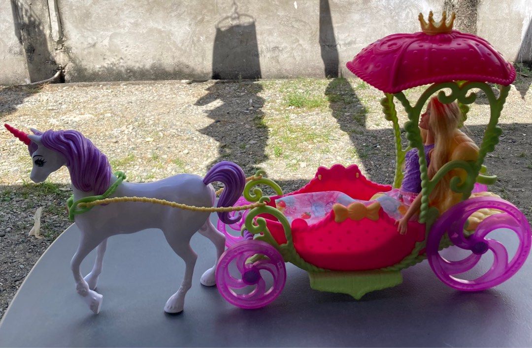 Barbie Dreamtopia Sweetville Carriage Hobbies Toys Toys
