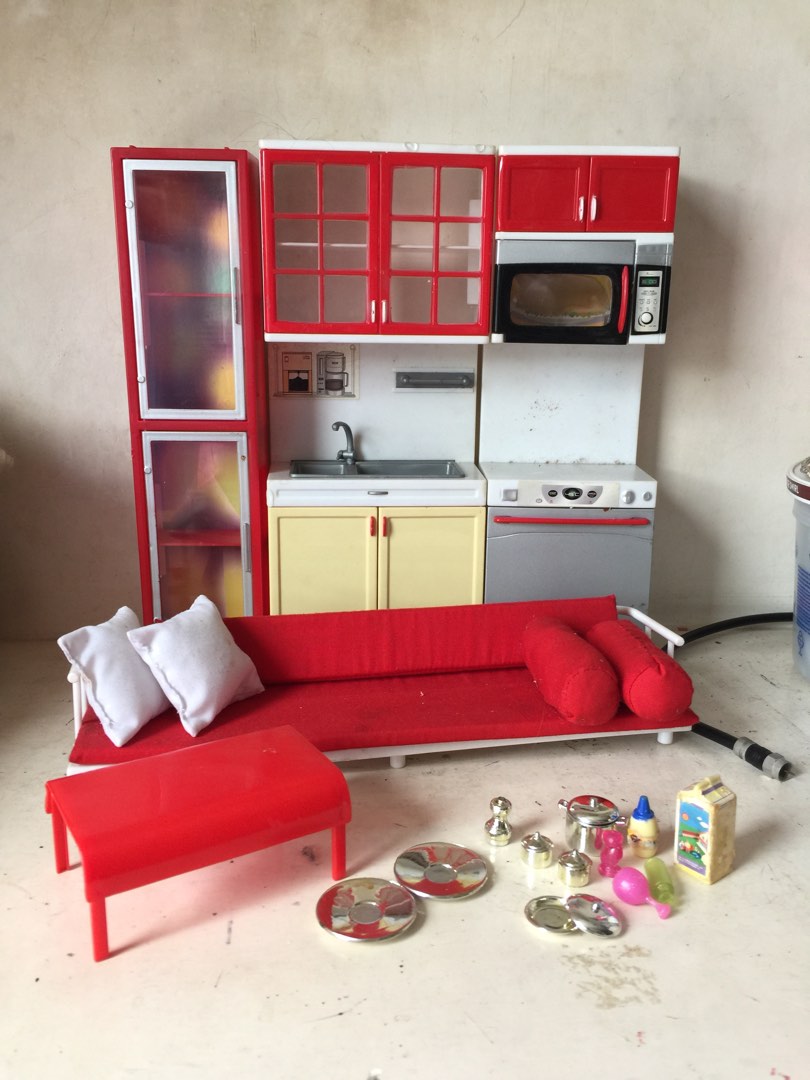 Barbie Furniture Set, Hobbies & Toys, Toys & Games on Carousell