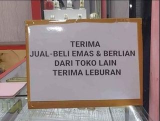 Beli emas dan berlian