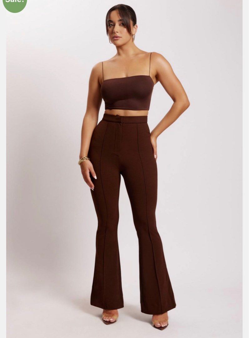 BNWT MESHKI ZENDAYA FLARE PANTS