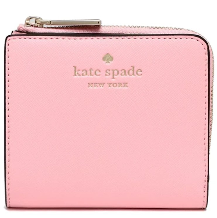 KATE SPADE Arbour Hill Pim Wallet WLRU2124 Fuchsia Leather authentic