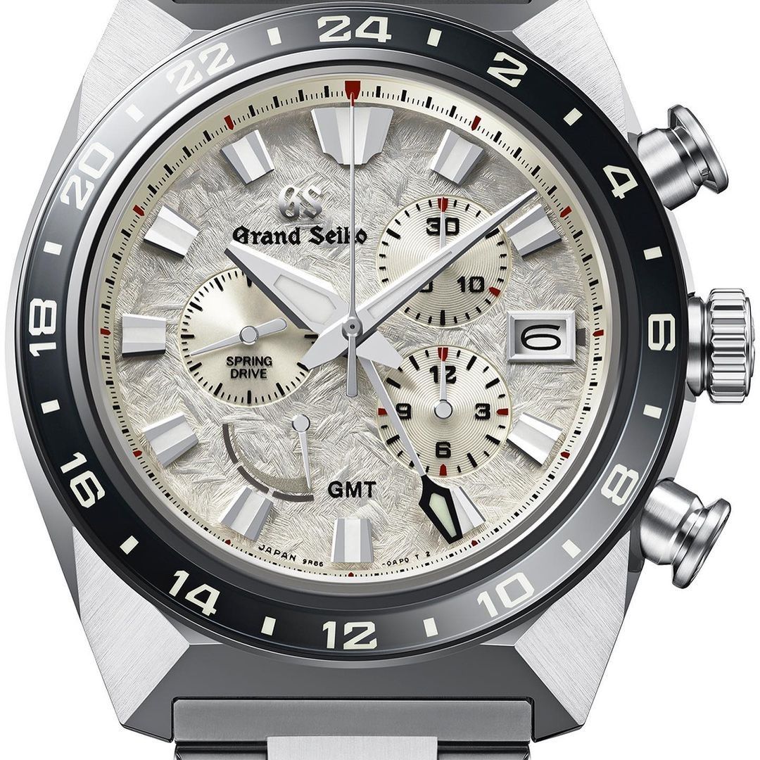 Brand New Grand Seiko Sport Collection Spring Drive Chronograph GMT  High-Intensity Titanium 'White Lion' SBGC253, Luxury, Watches on Carousell