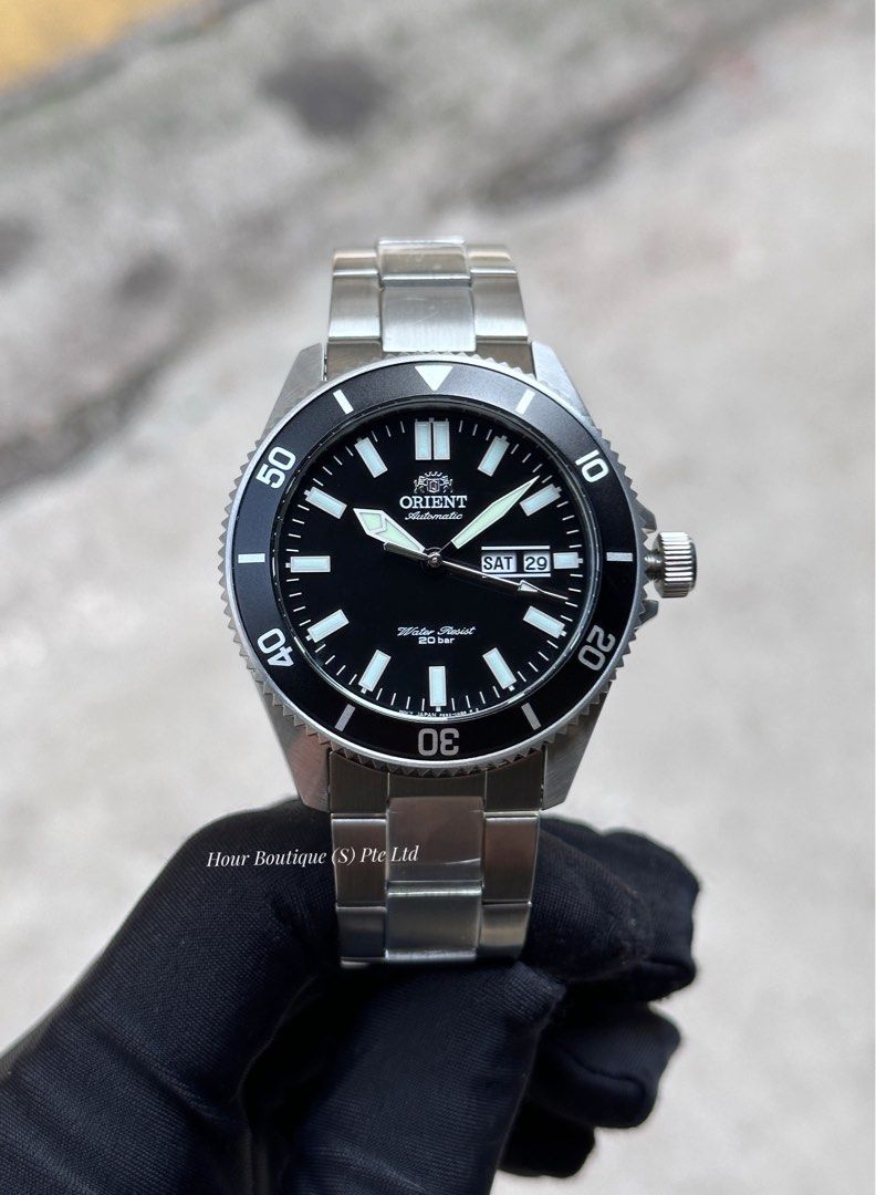 Brand New Orient Kano Black Dial Men s Automatic Divers Watch RA