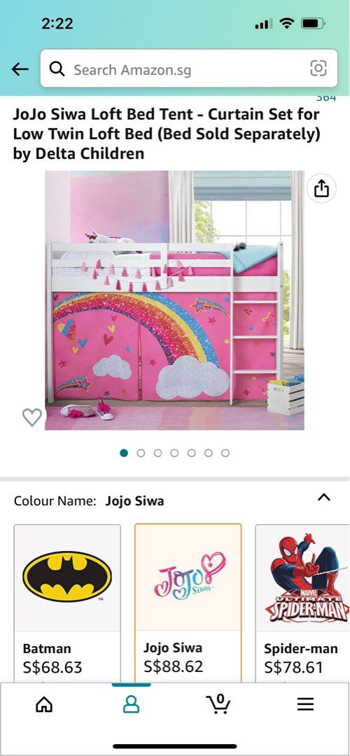 2 Brand new unopened bed tents Disney Princess and Jojo Siwa