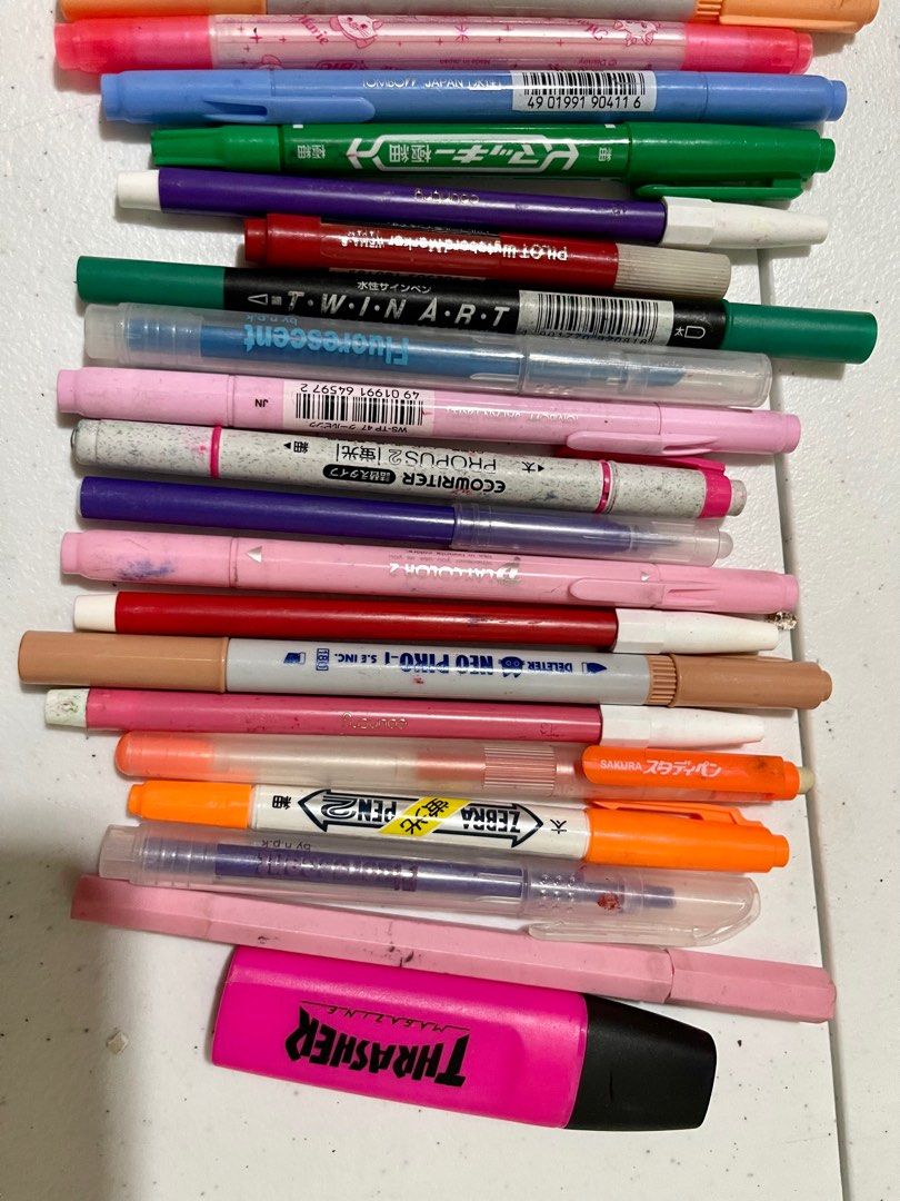 Branded Japan markers, Hobbies & Toys, Stationary & Craft, Craft