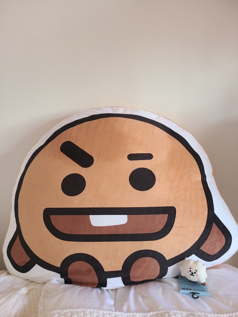 BT21 Shooky Limited Edition Big Cushion, Hobbies & Toys, Memorabilia &  Collectibles, K-Wave on Carousell