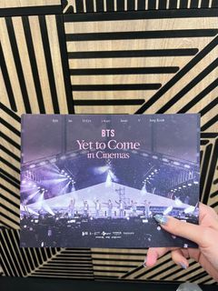 BTS YET TO COME IN CINEMAS POST CARD