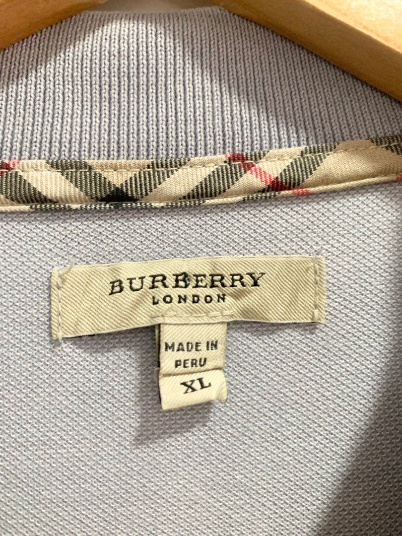 Burberry, Men's Fashion, Tops & Sets, Tshirts & Polo Shirts on Carousell