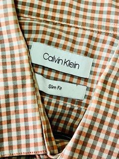 Calvin Klein Long Sleeve Checkered Shirt