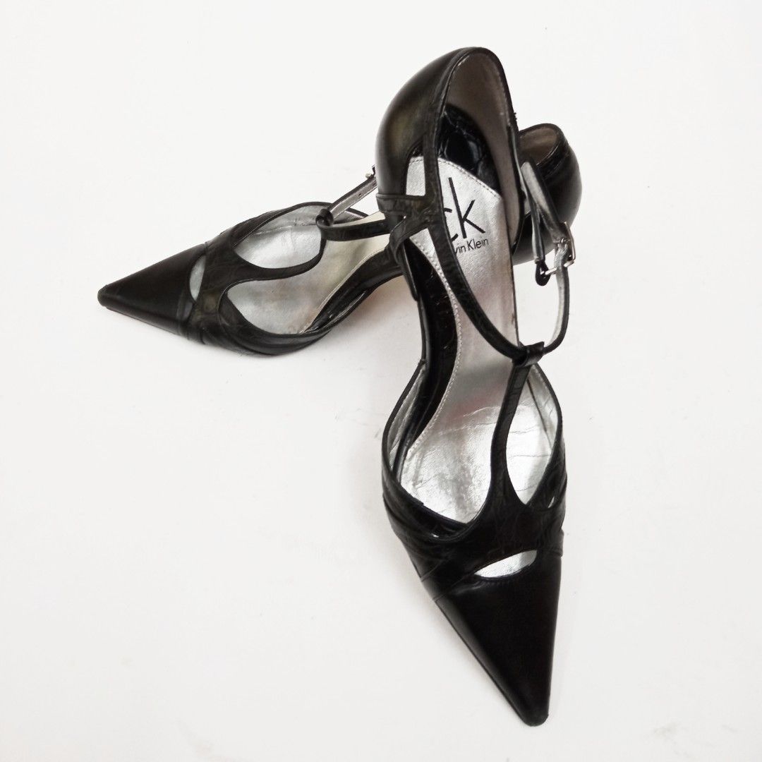 Calvin klein pointed toe heels on sale
