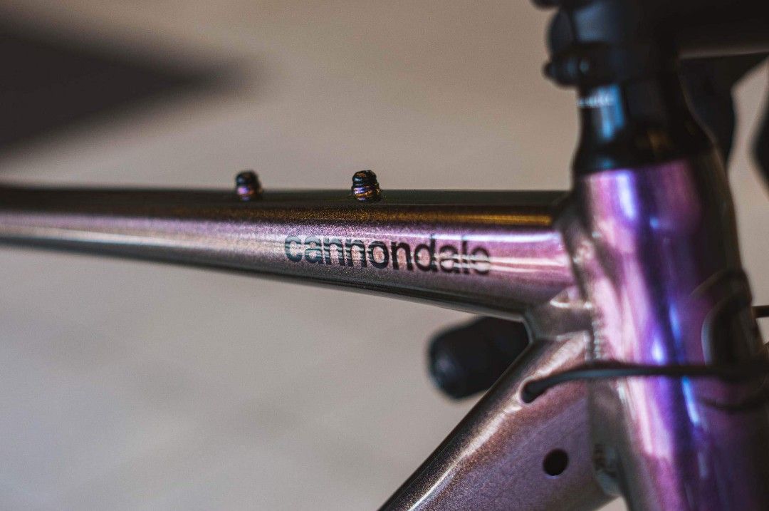 Cannondale Topstone 2 gravel bike purple 2nd hand