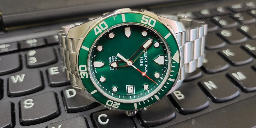 Certina ds hotsell action precidrive green