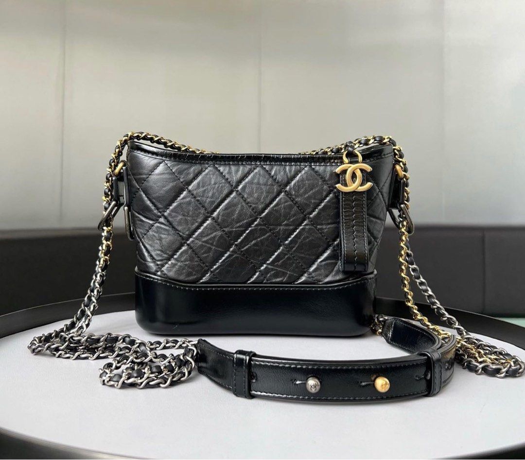 Chanel Gabrielle Bag Small Black