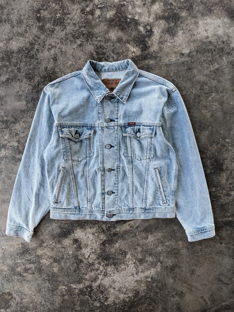 Cherokee denim jacket discount
