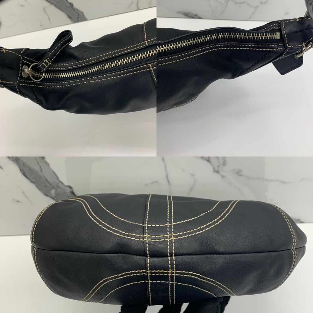 COACH 10030 HOBO BLACK HANDBAG 227028487 #, Luxury, Bags & Wallets