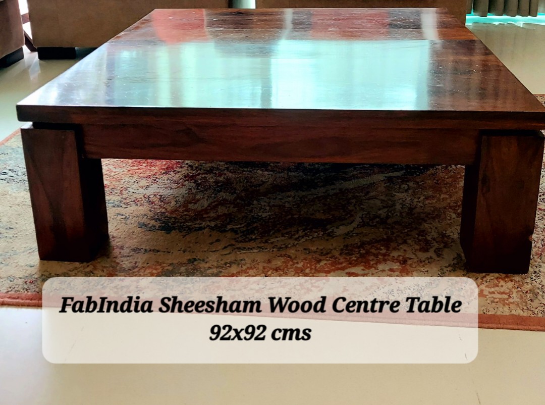 fabindia furniture centre table