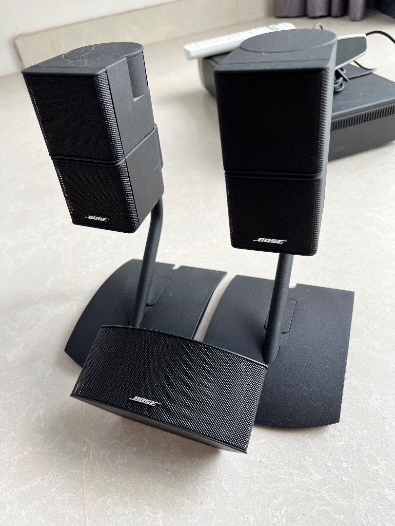 COMPLETE BOSE LIFESTYLE V30 Home 5.1 Theater System Surround Sound with Stands, Audio, Soundbars
