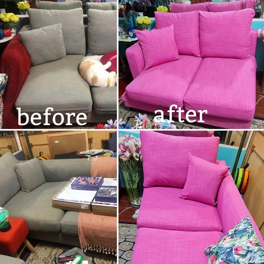 Custom made sofa seat / sofa cover / ikea cover / sofa cushion / cushion cover / bay window seat