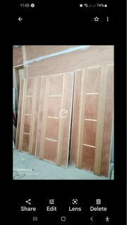 Custom made wooden doors