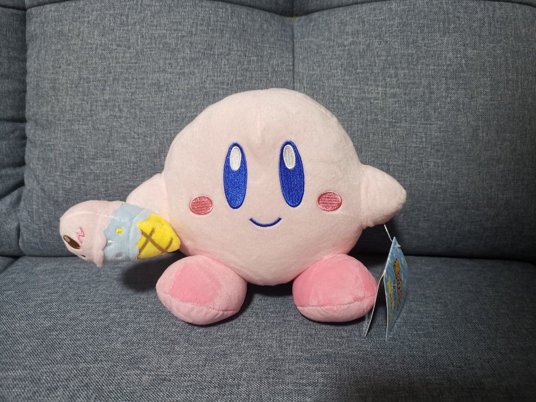 Cute Kirby soft toy plush plushie ice cream Hobbies Toys Toys