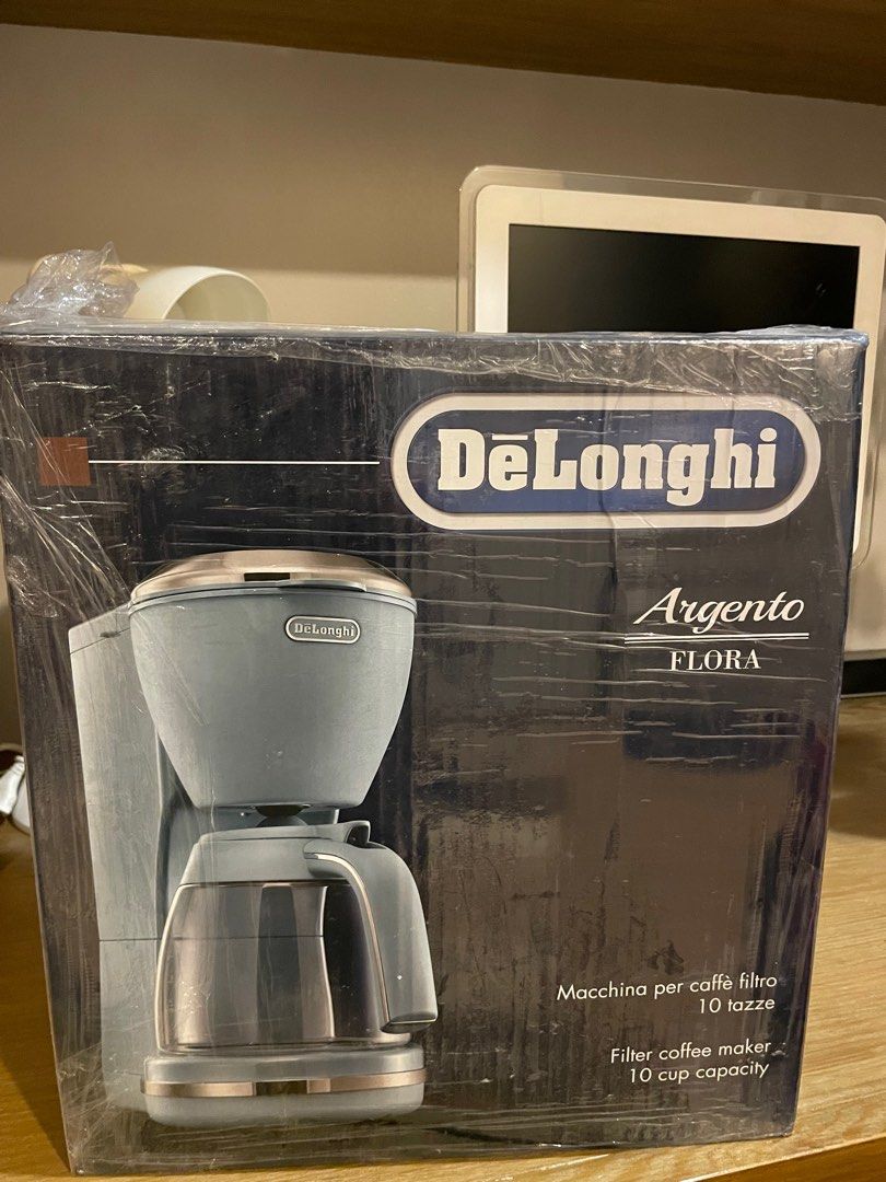 DeLonghi Argenta Flora Coffee Maker, TV & Home Appliances, Kitchen
