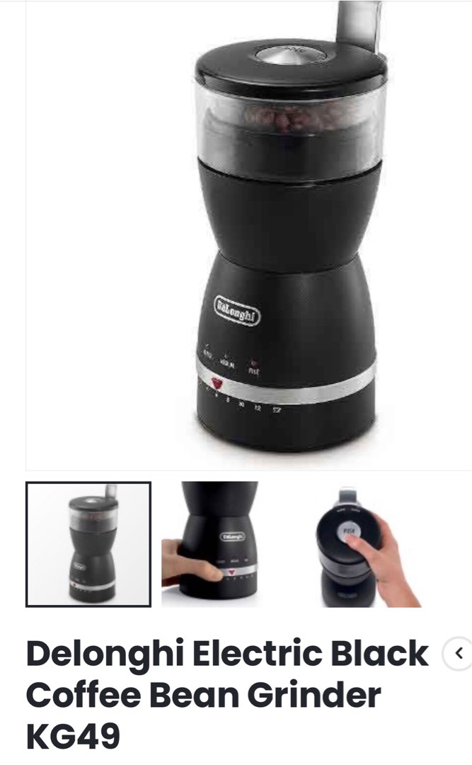 DeLonghi Coffee bean grinder, TV & Home Appliances, Kitchen Appliances, Coffee Machines & Makers