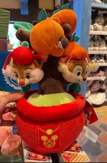 Disney 新春 Chip Dale cnd 公仔桔樹 頭箍
