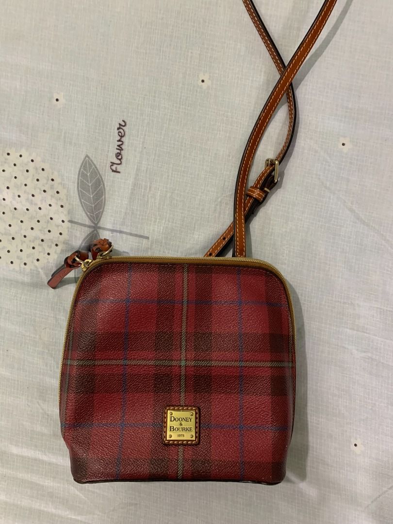 Dooney and on sale bourke plaid crossbody