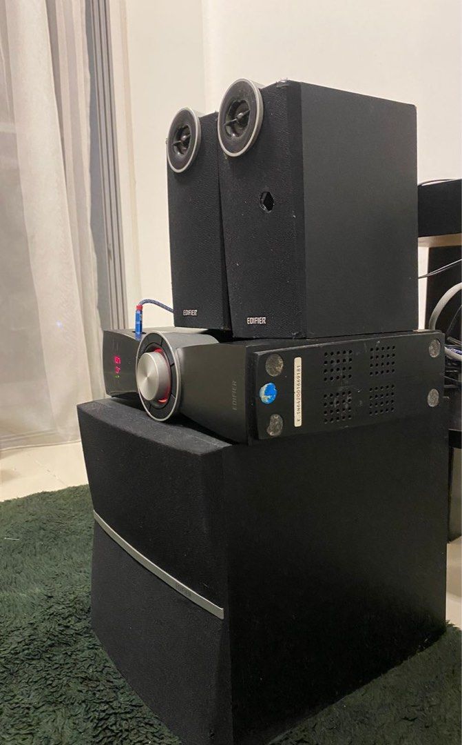 Edifier c2x speaker, TV & Home Appliances, TV & Entertainment, TV Parts ...