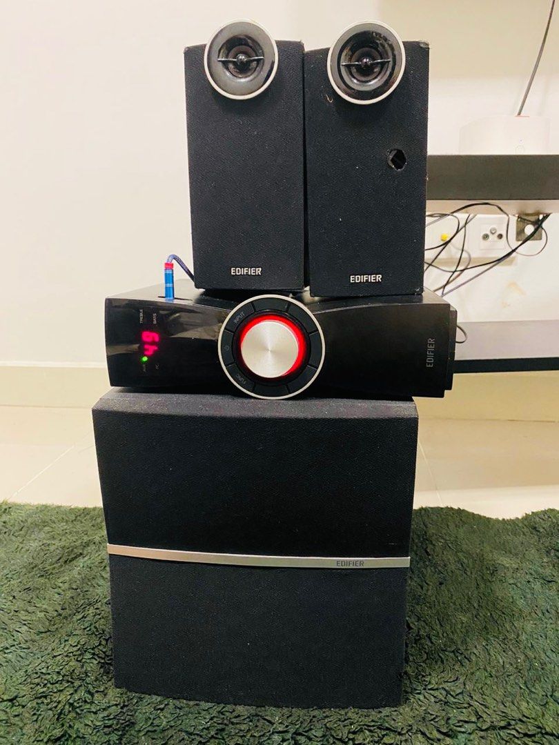 Edifier c2x speaker, TV & Home Appliances, TV & Entertainment, TV Parts ...