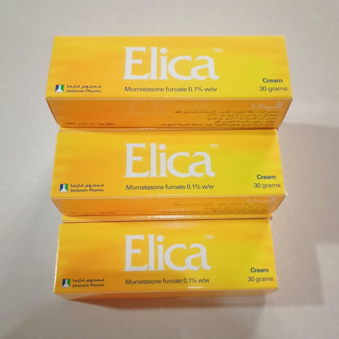ELICA CREAM (MOMETASONE FUROATE 0.01 30g ON HAND, Beauty & Personal Care, Face, Face Care on