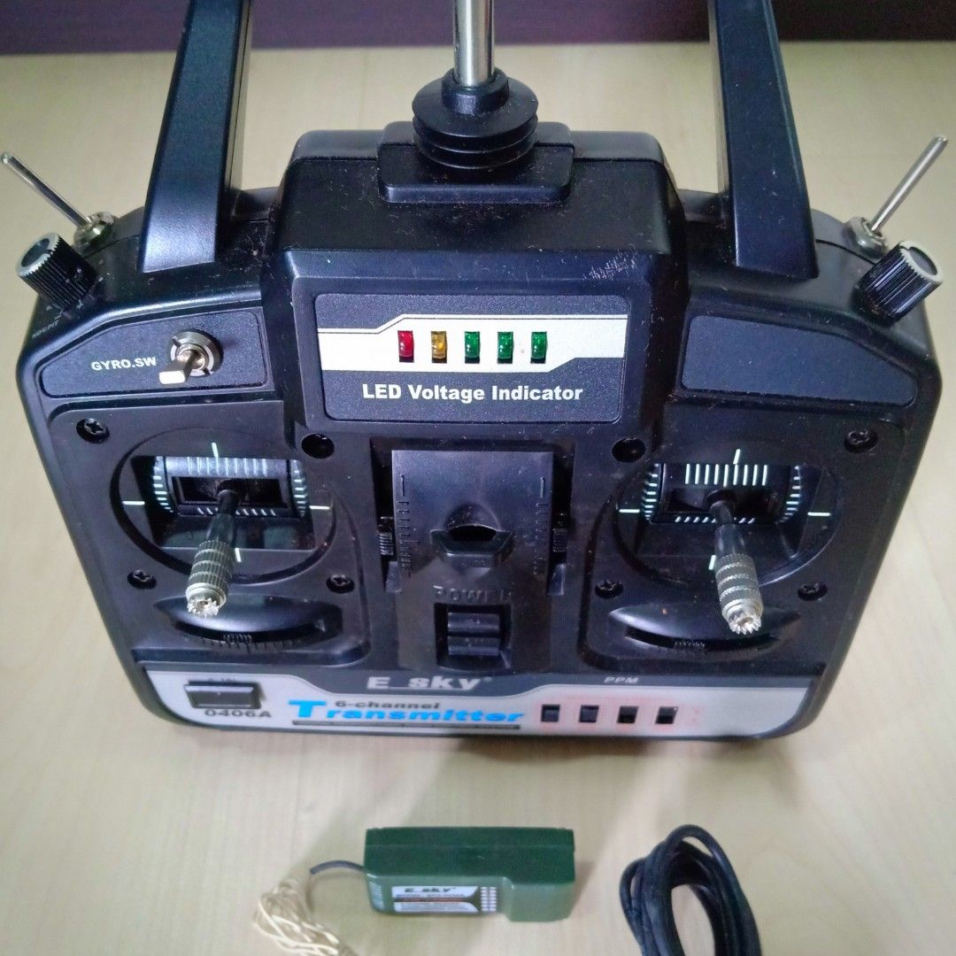 Esky 6ch Remote Control Transmitter Complete With Receiver, Simulator