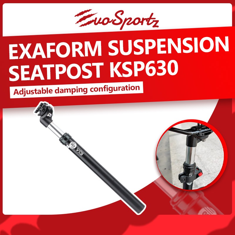 ExaForm Suspension Seatpost KSP630 | Bicycle Seat Post, Sports ...