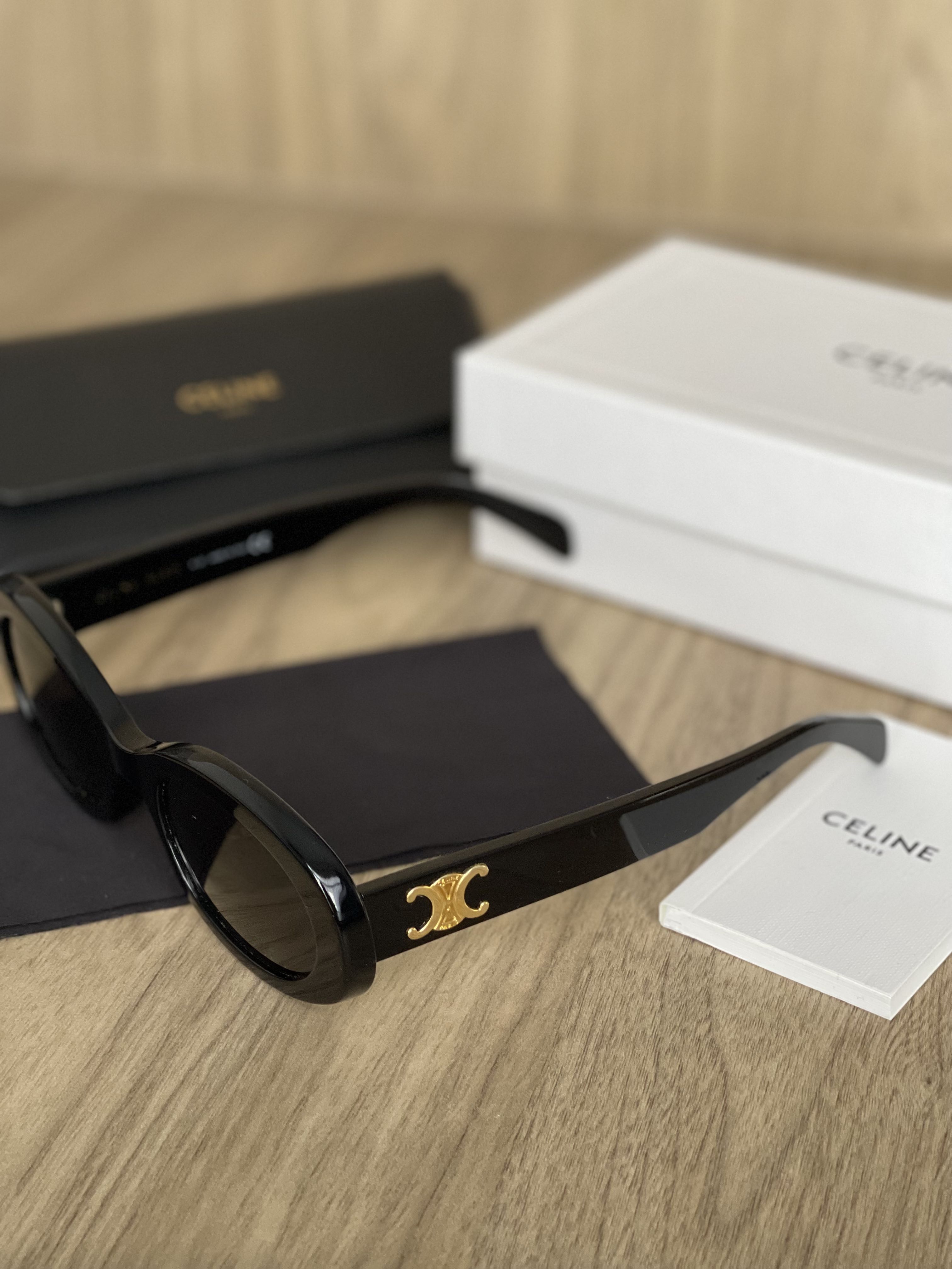 Authentic shop celine sunglasses