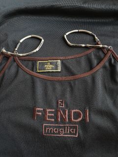 Fendi Black Slip Dress